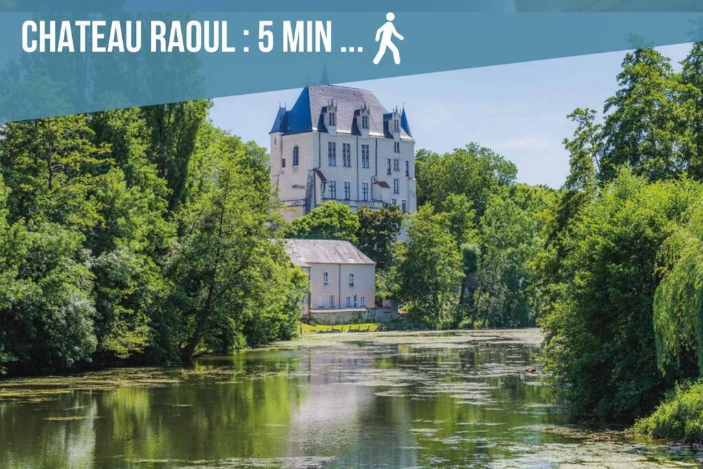 A Hauteur De Toits • Le Spacieux En Coeur De Ville Châteauroux Kültér fotó
